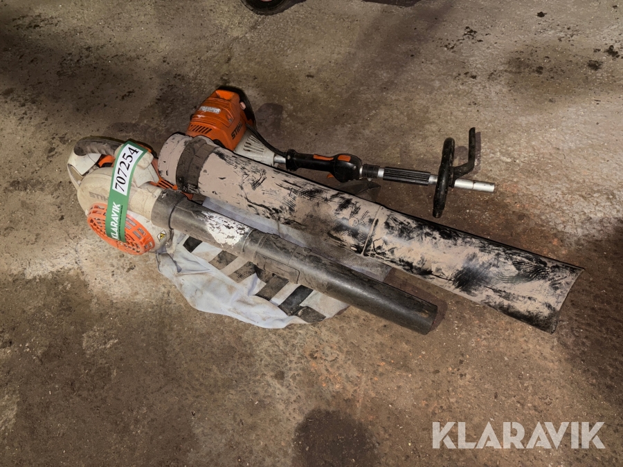 Haveredskaber Stihl SV 86C + KM 131R 2 objekter