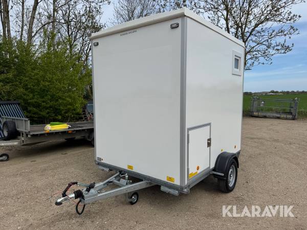 Toilet- og badeskur ScanVogn