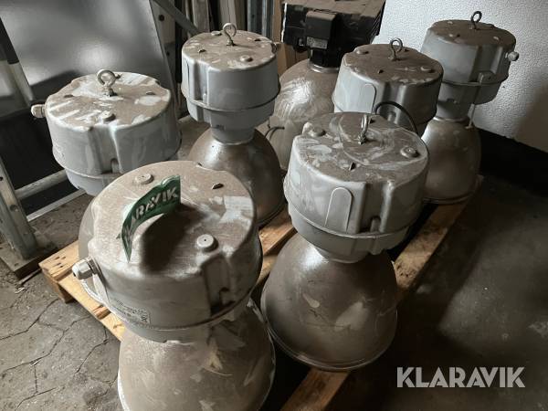 Industrilamper Boxlama 33/125-94-CR 6styk