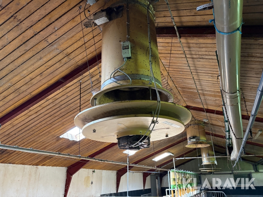 Ventilationssystem ROTOR komplet med styringsenhed