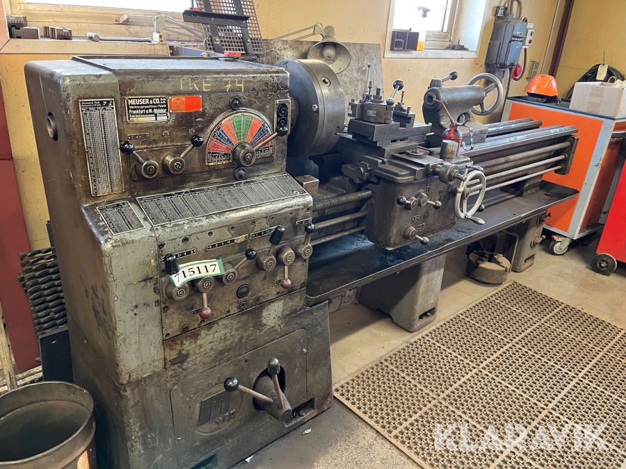 Drejebænk Meuser&co MT