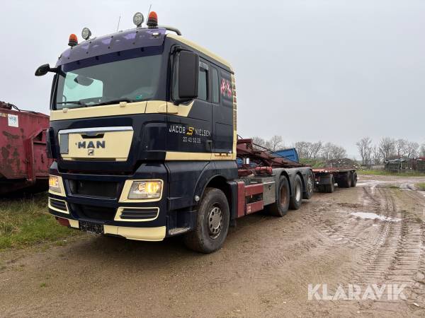 Lastbil m/hænger Man TGX 35.480