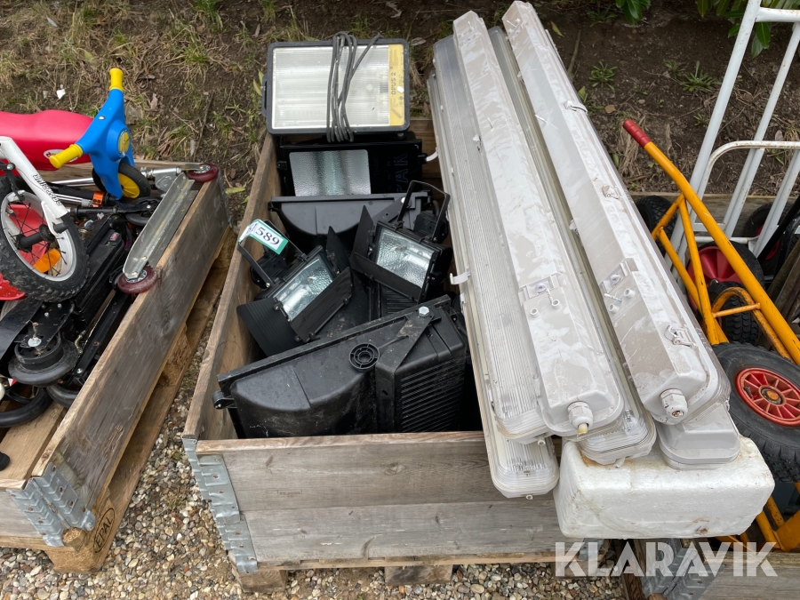Lamper, Fredensborg, Klaravik auktioner