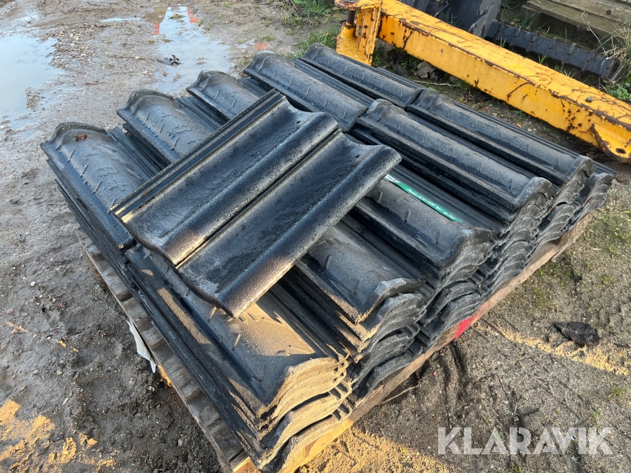 Tagsten IBF Dobbelt S Plus halve sten. 95styk