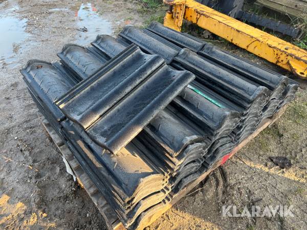 Tagsten IBF Dobbelt S Plus halve sten. 95styk