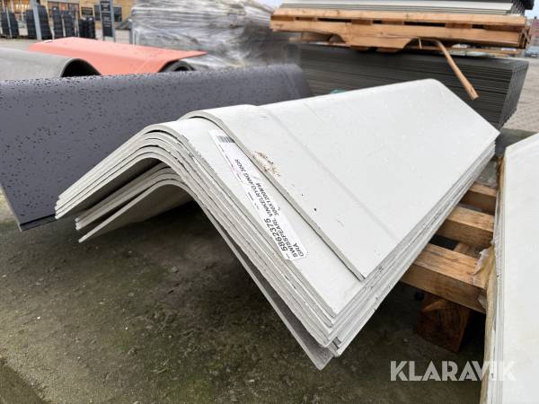 Vinkelrygning 30 grader, grå- 10 styk