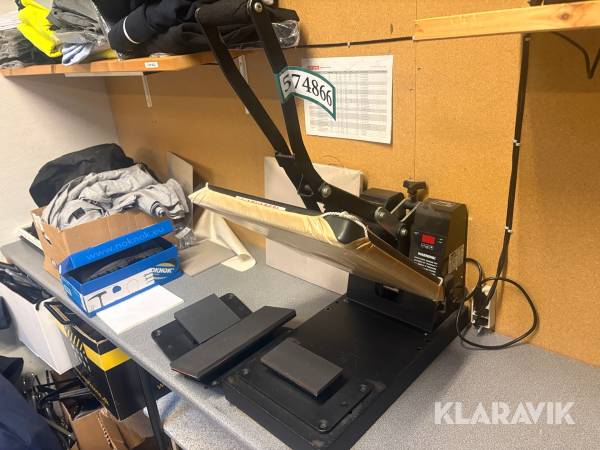 Maskine til tryk tøj Hix HT-400D