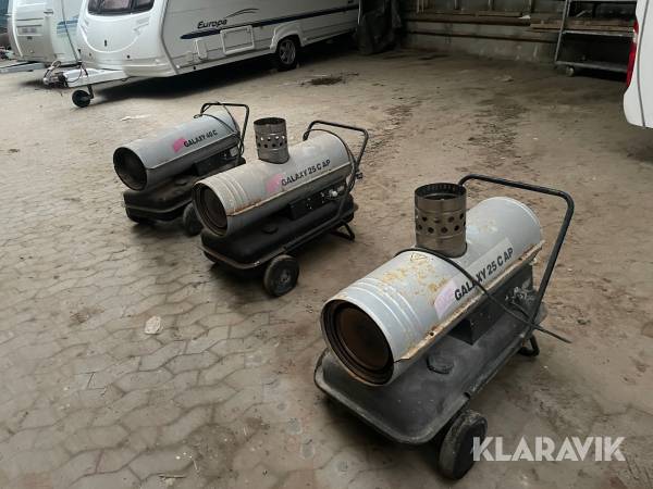 Varmekanon Galaxy 25CAP 3 styk