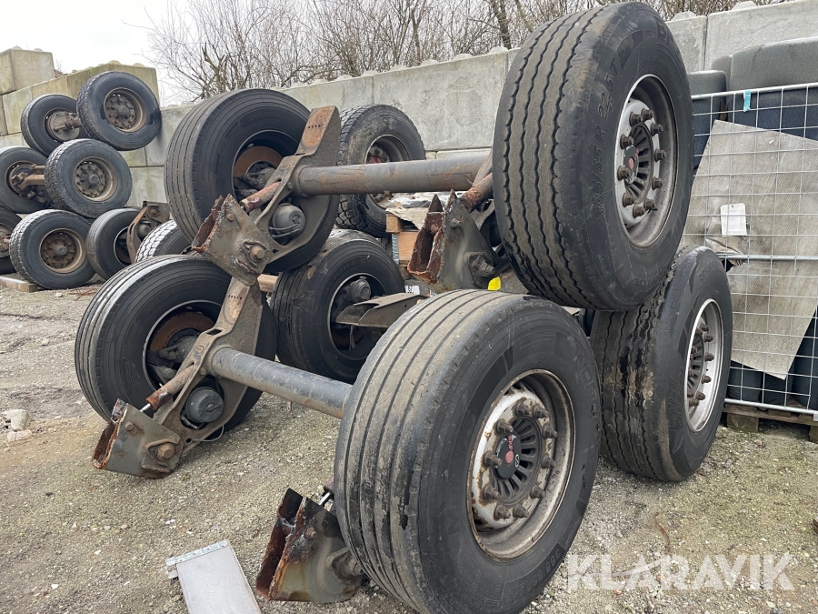 Aksler til lastbil Saf-Holland SBS2243 3 styk