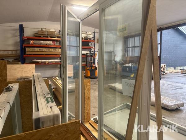 Terrasedør Velfac Terrassedør sidehængt 1 styk