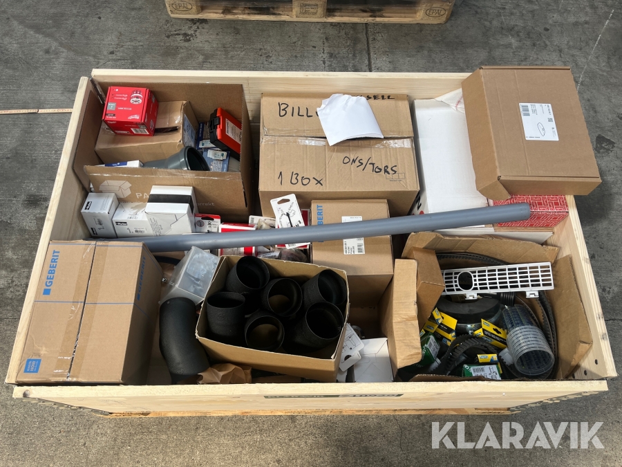 Blandet lot - assorteret overskud