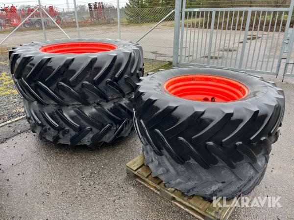 Traktorhjul Michelin Multibib - 4 styk