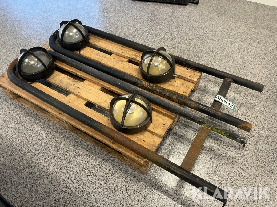 Udendørelamper Solar Stor Pirat 4 styk