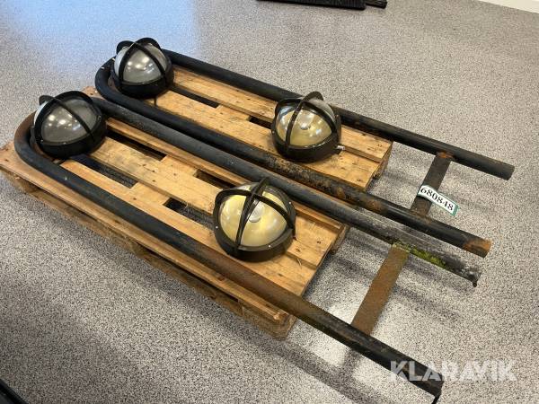 Udendørelamper Solar Stor Pirat 4 styk