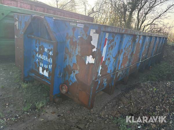 Container til wejer og kroghejs