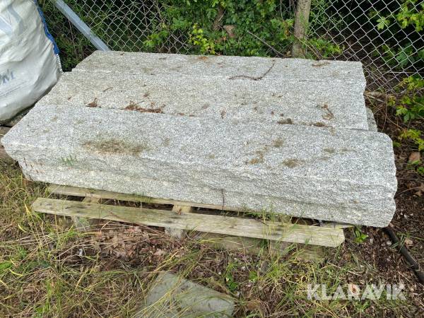 Granit kantsten 6 styk