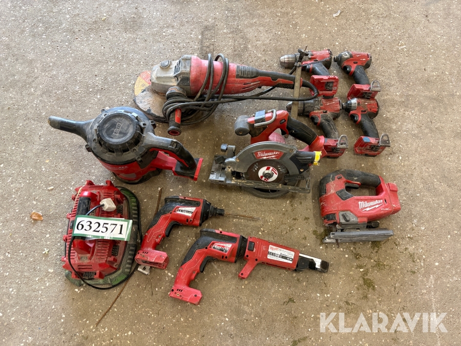 Håndværktøj Milwaukee 11 enheder