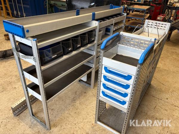 Inventar til varebil Sortimo
