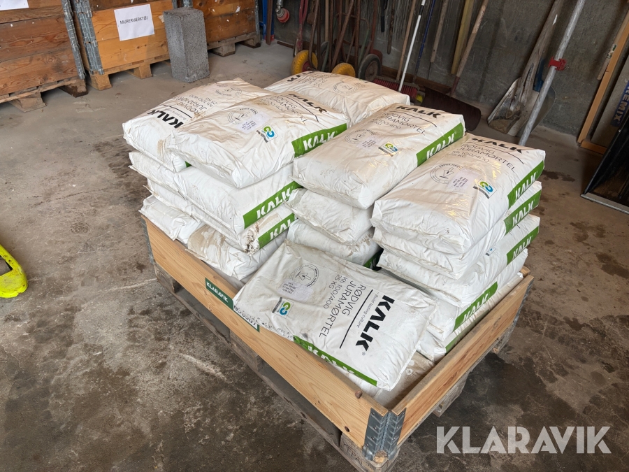 Kalkmørtel Juramørtel 27 styk