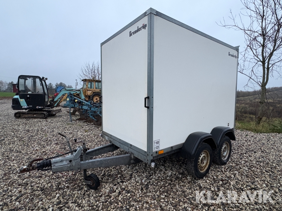 Lukket trailer Brenderup 7260TB