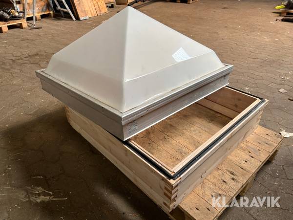 Ovenlys Optilite med oplukker karm