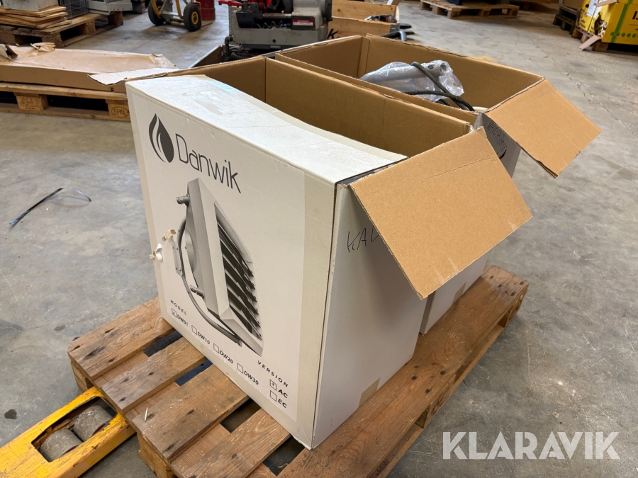 Kalorifere Danwik DW01 2 styk - 11 kW