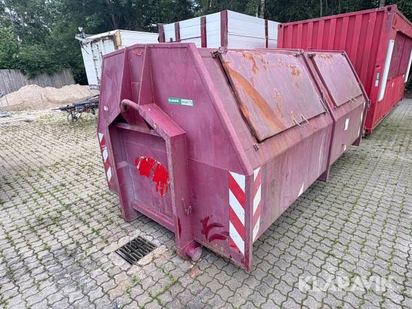 Affaldscontainer til kroghejs