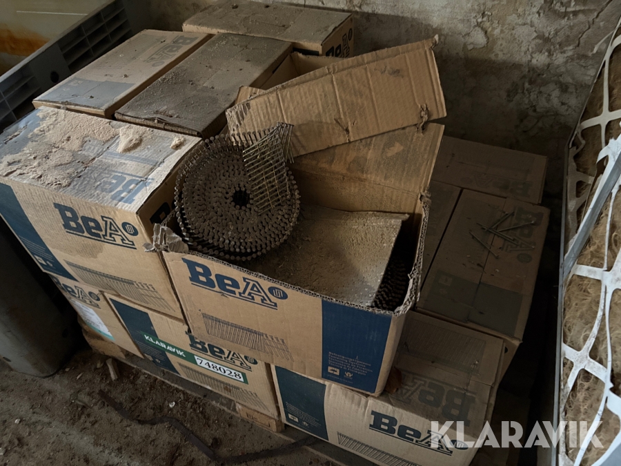 Søm BeA 25x55 BK RING JUMBO 900 12 kasser