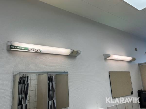 Toilet lampet 2 stk