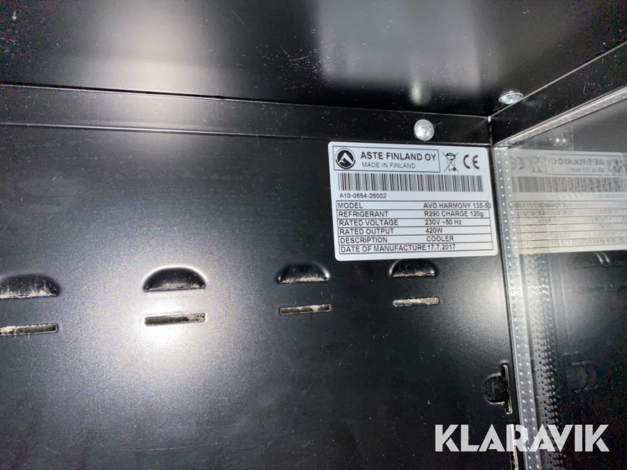 Køleskab Avo Harmony 135-50