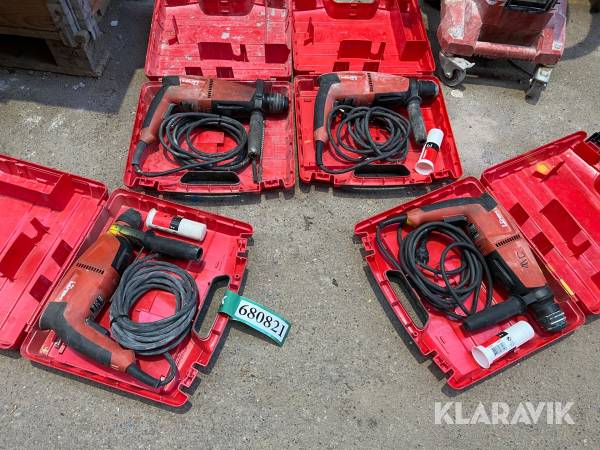 Slagboremaskiner Hilti TE1/2 4 styk
