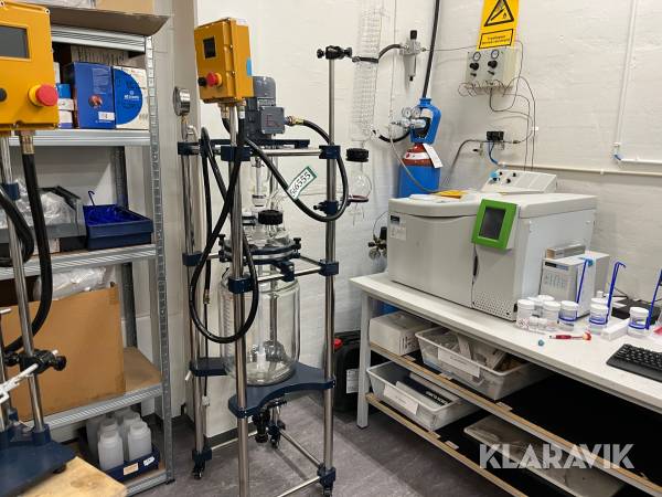 Kemisk reaktor med dobbeltkappe 20 Liter