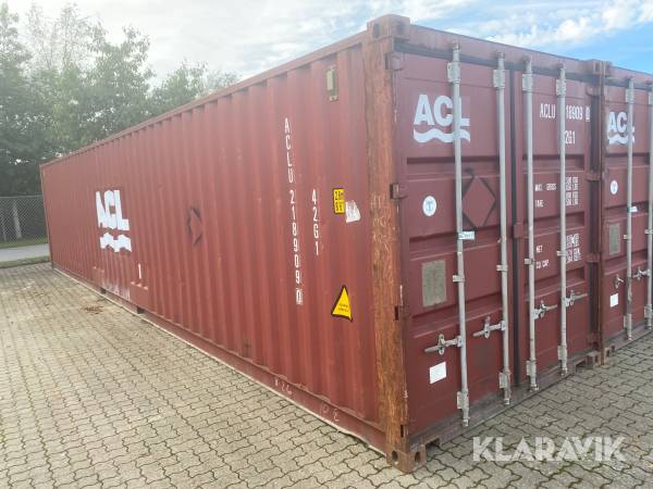 40 fods skibscontainer