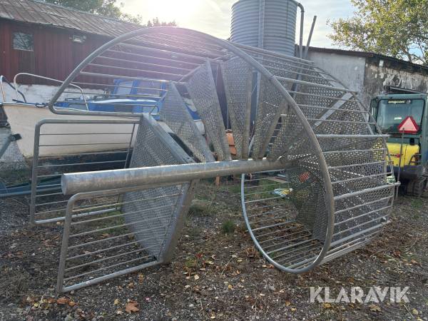 Spindeltrappe galvaniseret stål