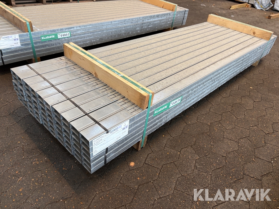 Teleskopskinner Knauf MR stolpe med asymmetriske flanger 120 styk