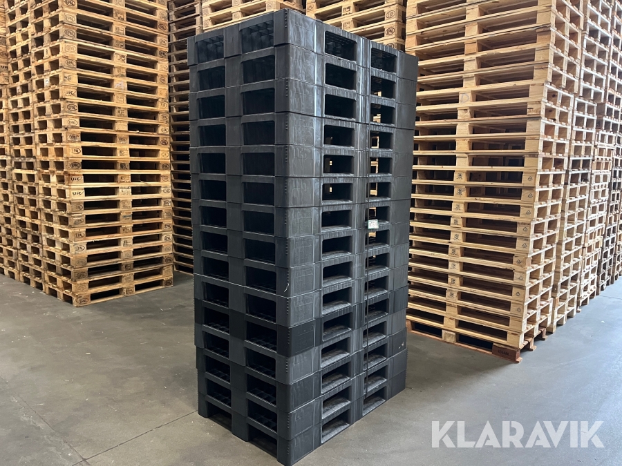 Plastpaller 1000kg - 15 styk