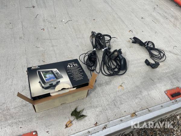 Kort plogger og ekkolod Garmin +piranha