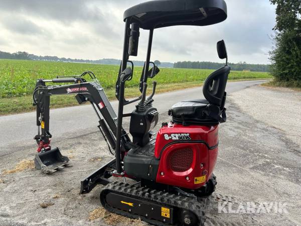 Gravemaskine Rhinoceros XN12-8 med Kubota motor