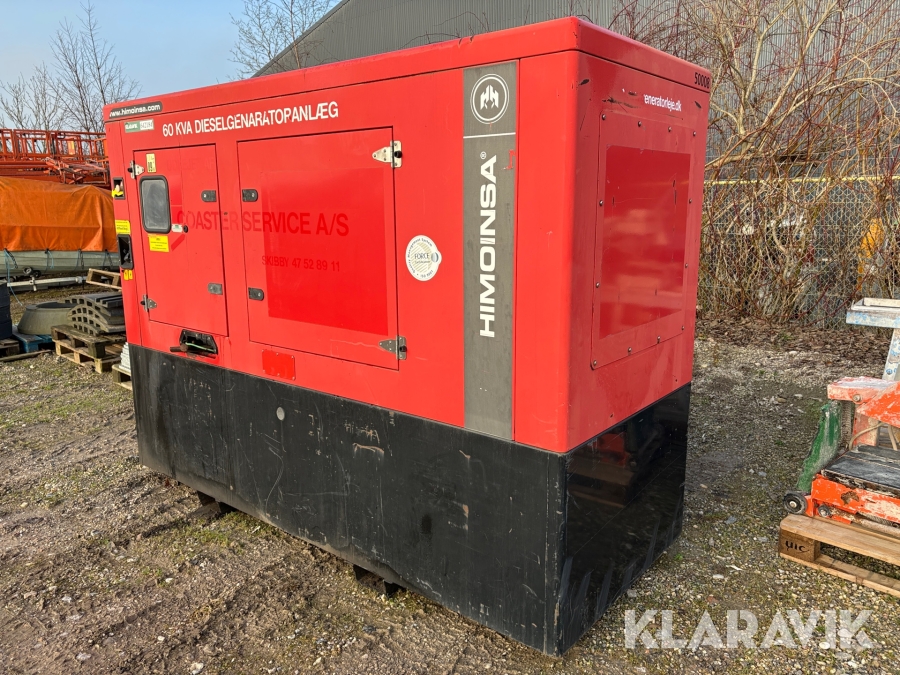 Diesel generatoranlæg Minoinsa HFW-60