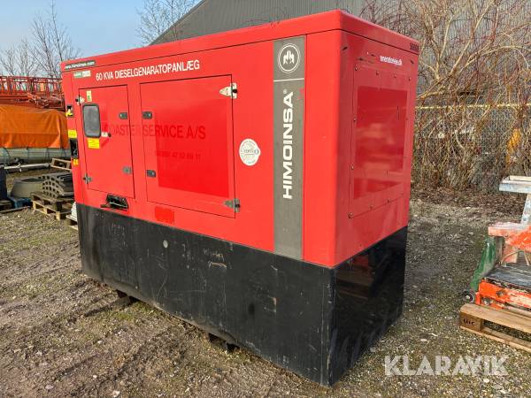 Diesel generatoranlæg Minoinsa HFW-60