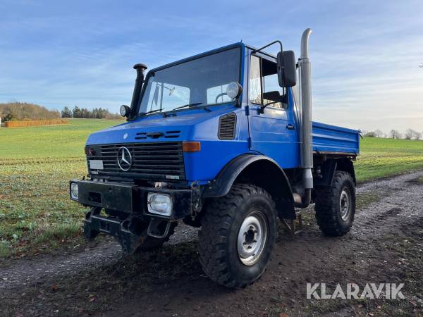 Lastbil Mercedes Unimog U 1200 Agrar 4x4 -  5,7cyl TD