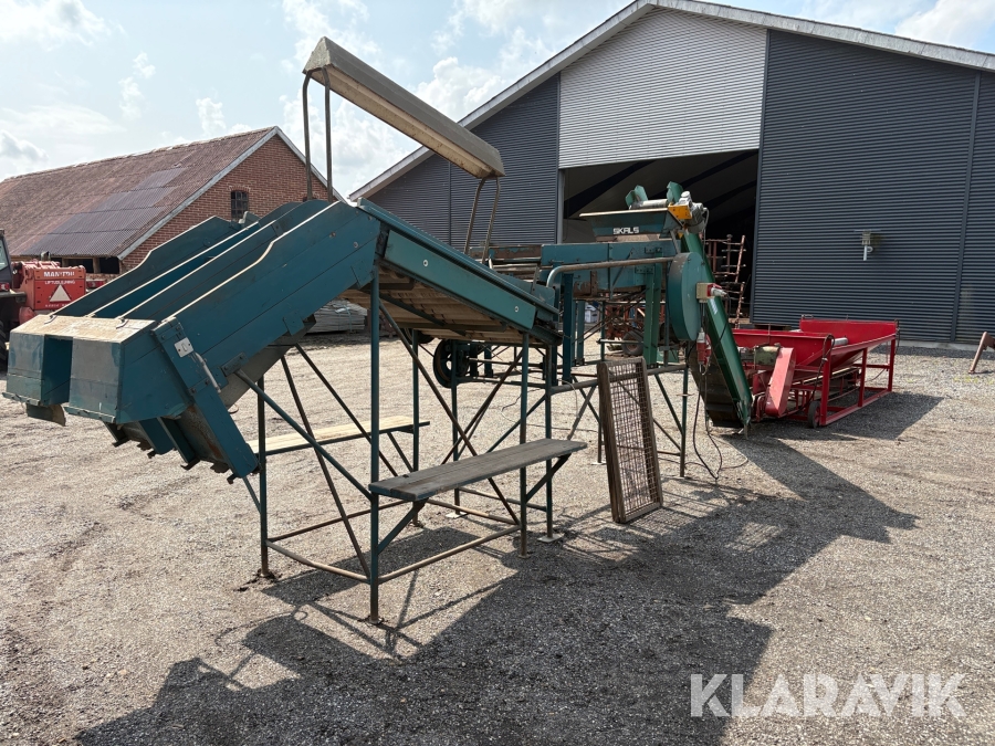 Sorteringsanlæg til kartofler Skals + Bording