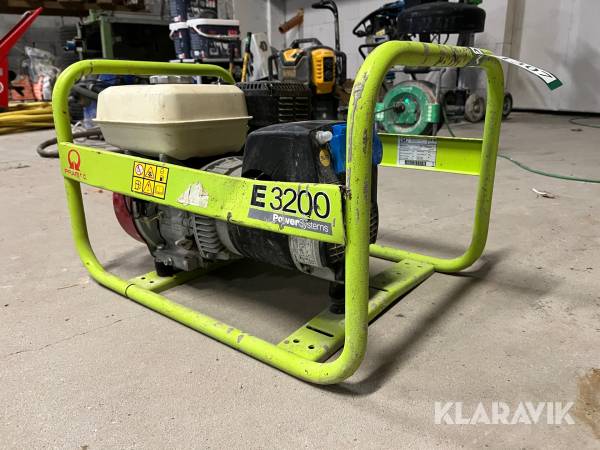 Generator PRAMAC E 3200 Power systems