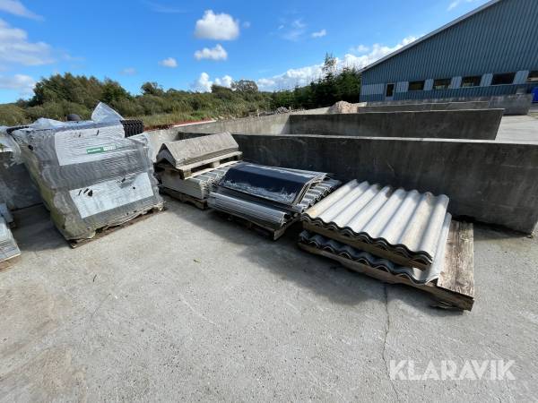 Lot - Forskelligt tag og tagtilbehør