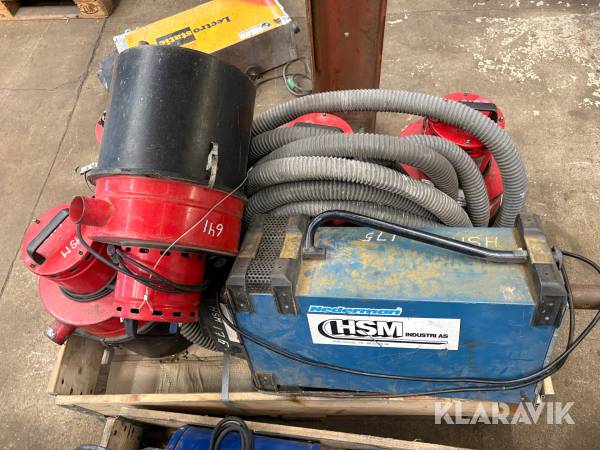 Cyklonsuger Eurovent Tsu 5 styk