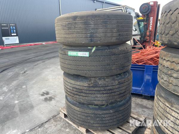 Lastbilsdæk Michelin 385/65R22.5 4 styk