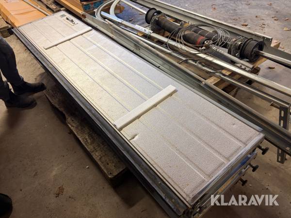 Aluport Faltec sort 230x 244 cm