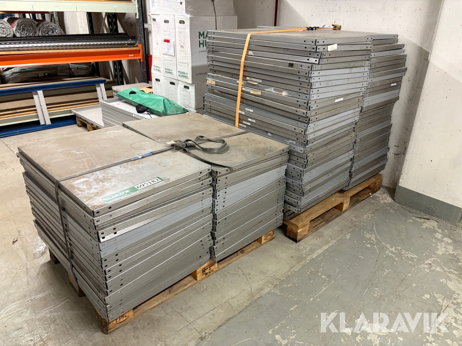 Reolsystem større lot