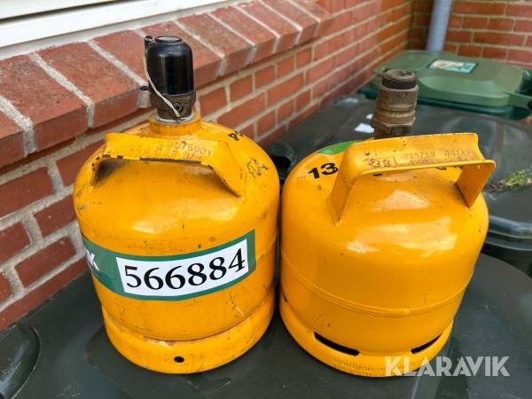 Gasflasker 2x2kg