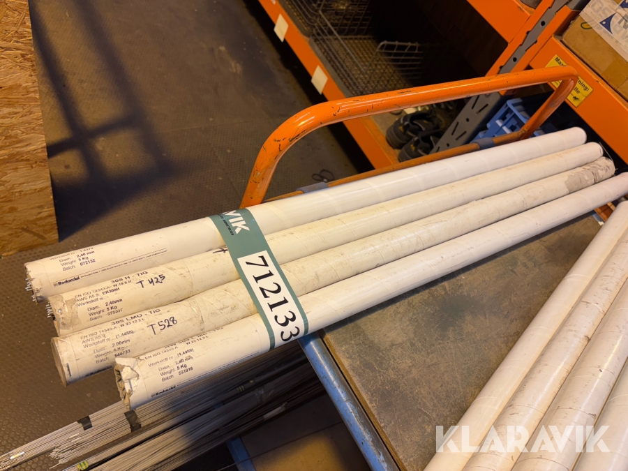 Blandede lot svejsetråd Rodacciai - 4 ruller